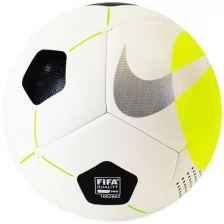 Мяч футзальный NIKE Pro Ball DH1992-100, размер 4, FIFA PRO, бело-желто-черный