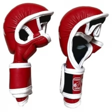 Перчатки ММА тренировочные Reyvel (XL, Красный)