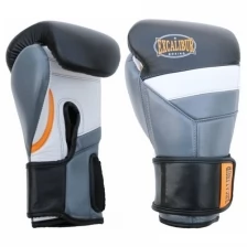 Перчатки боксерские Excalibur 8073/01 Grey/Orange PU 10 унций